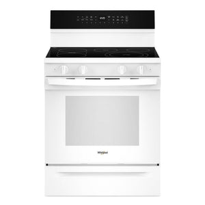 Whirlpool White Electric Freestanding Range (5.3 Cu.Ft.) - YWFES7530RW