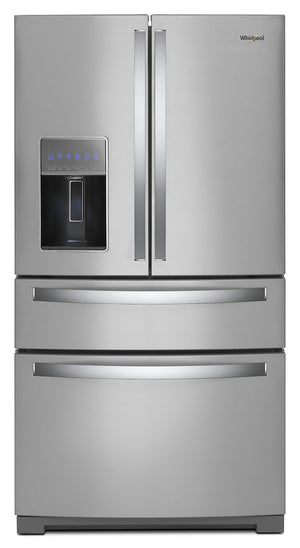 Whirlpool Fingerprint Resistant Stainless Steel 4-Door French Door Refrigerator (26 Cu.Ft.) - WRMF7736PZ