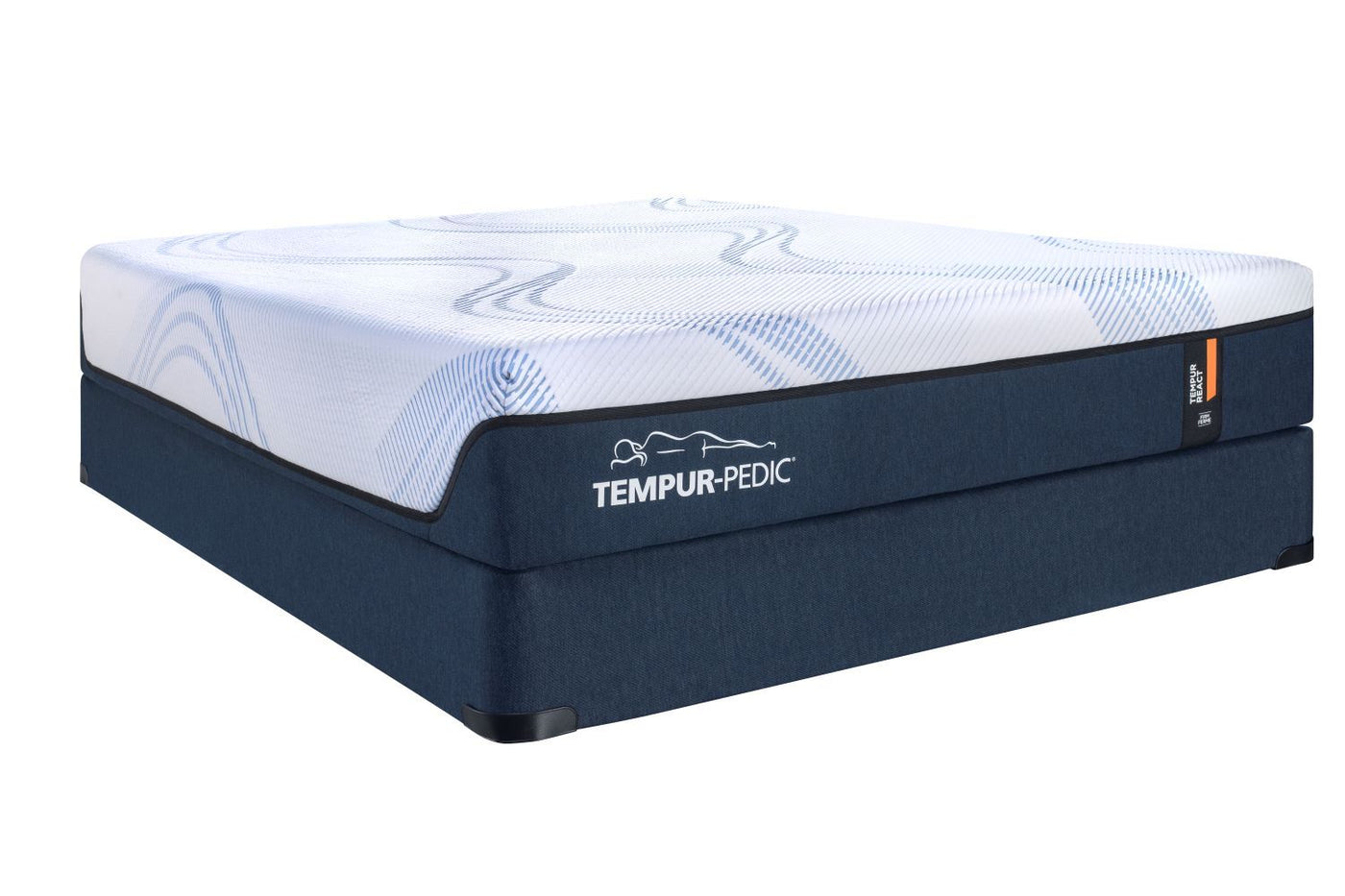 Tempur-Pedic React 2.0 Firm 11" Full Mattress and Boxspring Set