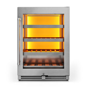 Thor Kitchen Stainless Steel Single Zone Wine Cooler (5.3 cu.ft) - TWC24UL