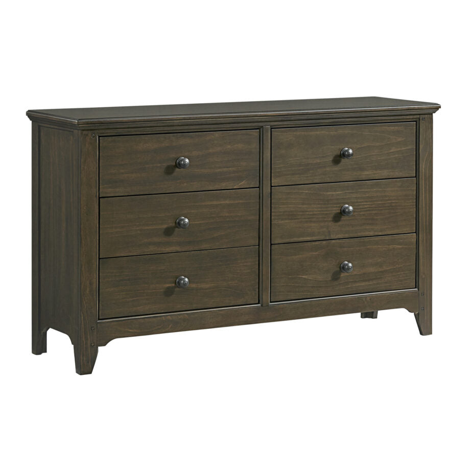 Tahoe 6 Drawer Dresser - River Rock