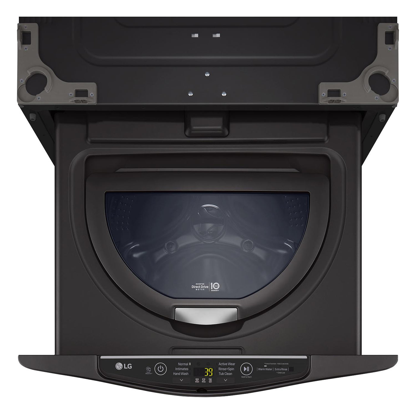 LG Black 29" SideKick™ Pedestal Washer (1 Cu. Ft) - WD200CB