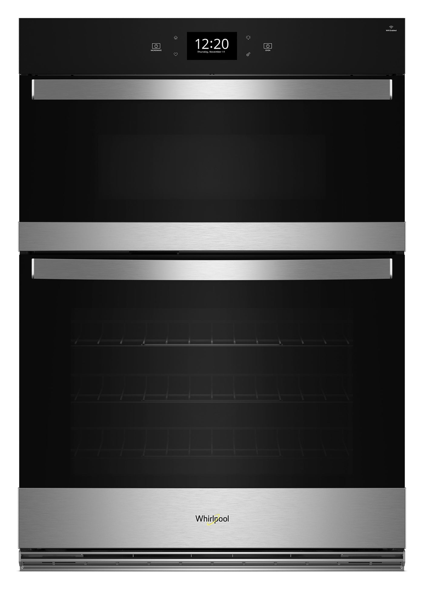 Whirlpool Fingerprint Resistant Stainless Steel Combi Wall Oven (5.7 Cu Ft) - WOEC7027PZ