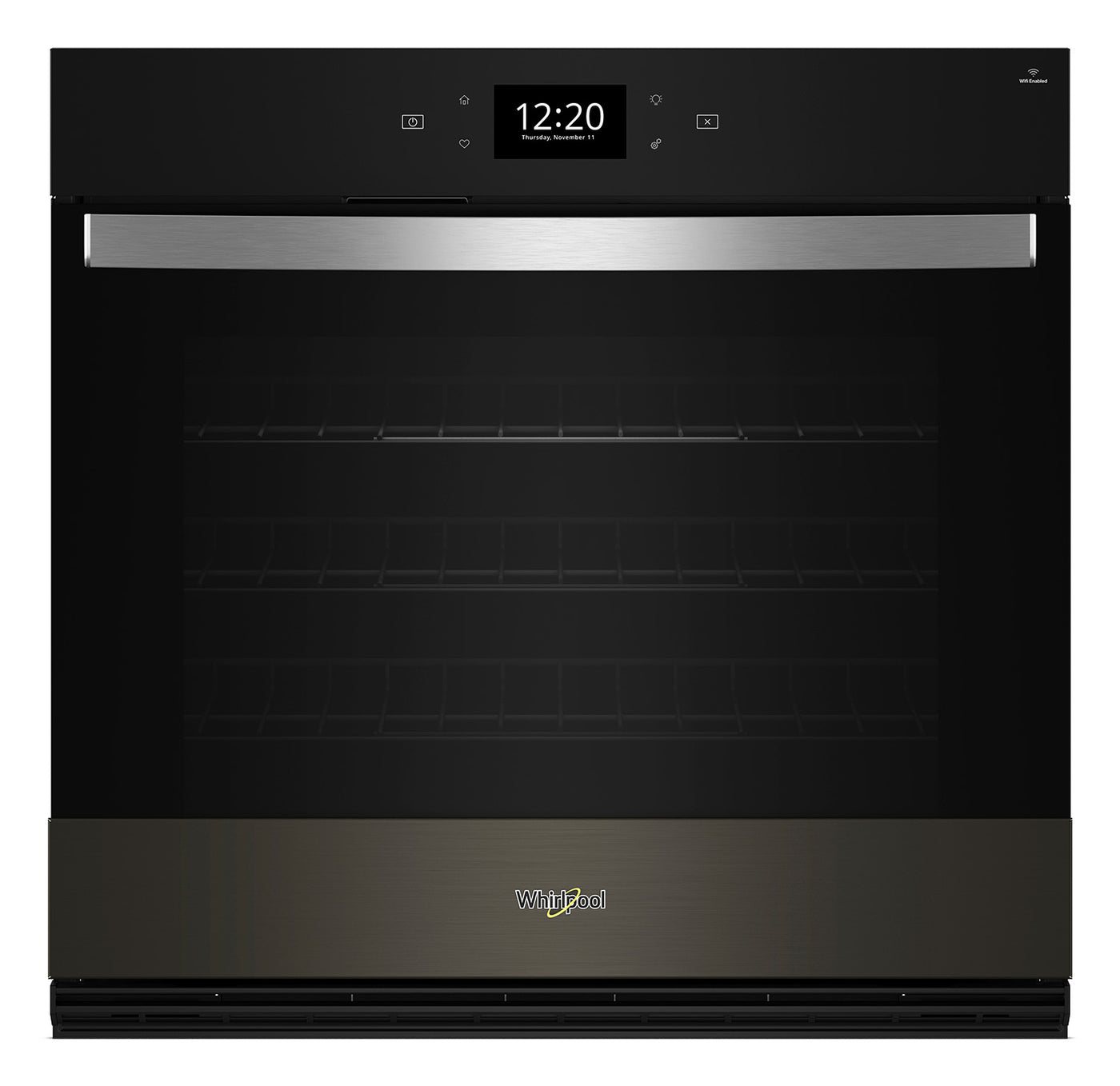 Whirlpool Black Stainless Steel with PrintShield™ Finish Wall Oven (5.00 Cu Ft) - WOES7030PV