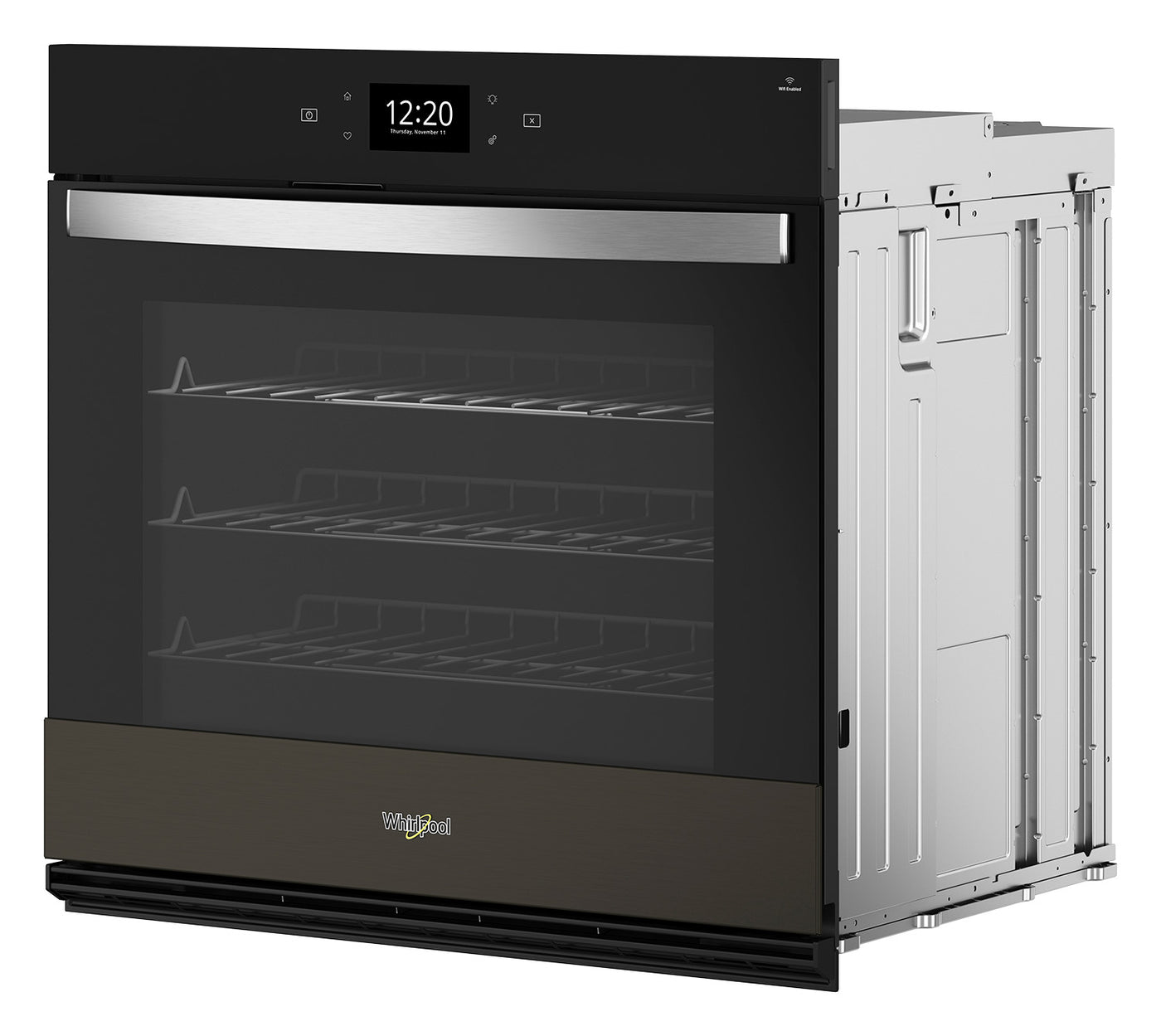 Whirlpool Black Stainless Steel with PrintShield™ Finish Wall Oven (5.00 Cu Ft) - WOES7030PV