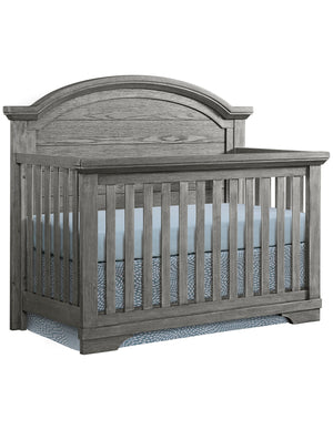 Foundry Arch Top Convertible Crib - Brushed Pewter