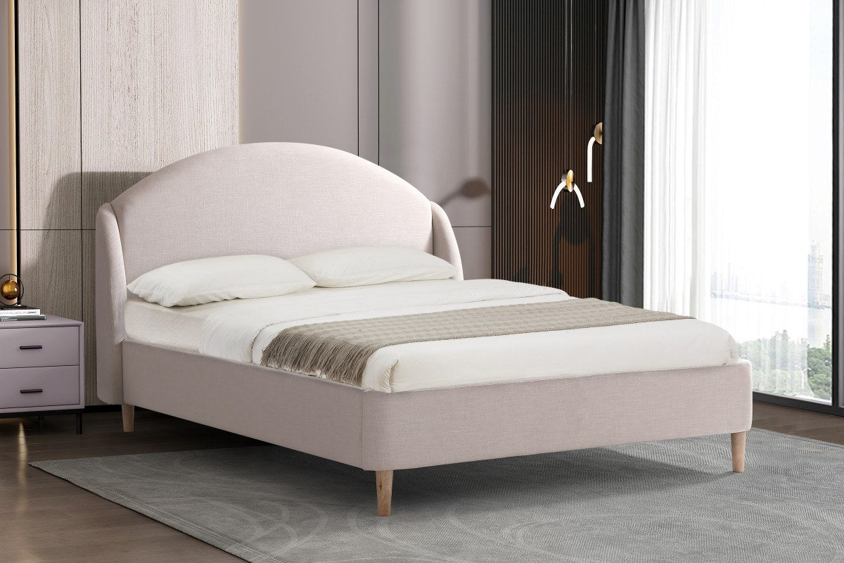 Rudi 3-Piece King Bed - Beige