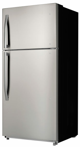 Danby Stainless Steel Apartment Size Fridge Top Mount (18.1 Cu. Ft.) - DFF180E2SSDB