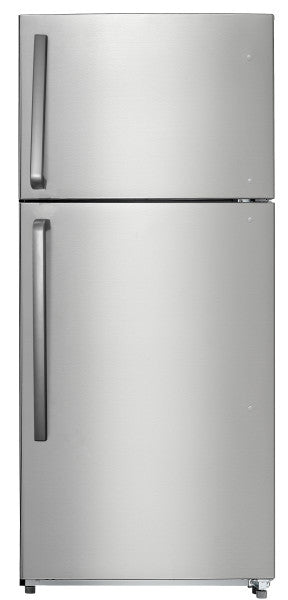 Danby Stainless Steel Apartment Size Fridge Top Mount (18.1 Cu. Ft.) - DFF180E2SSDB