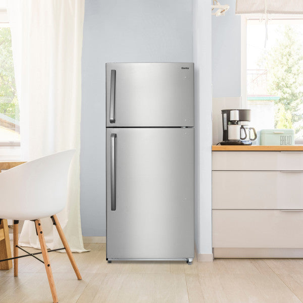 Danby Stainless Steel Apartment Size Fridge Top Mount (18.1 Cu. Ft.) - DFF180E2SSDB