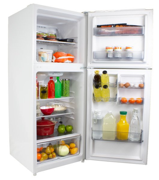 Danby White Apartment Size Fridge Top Mount (10.1 Cu. Ft.) - DFF101B1WDB