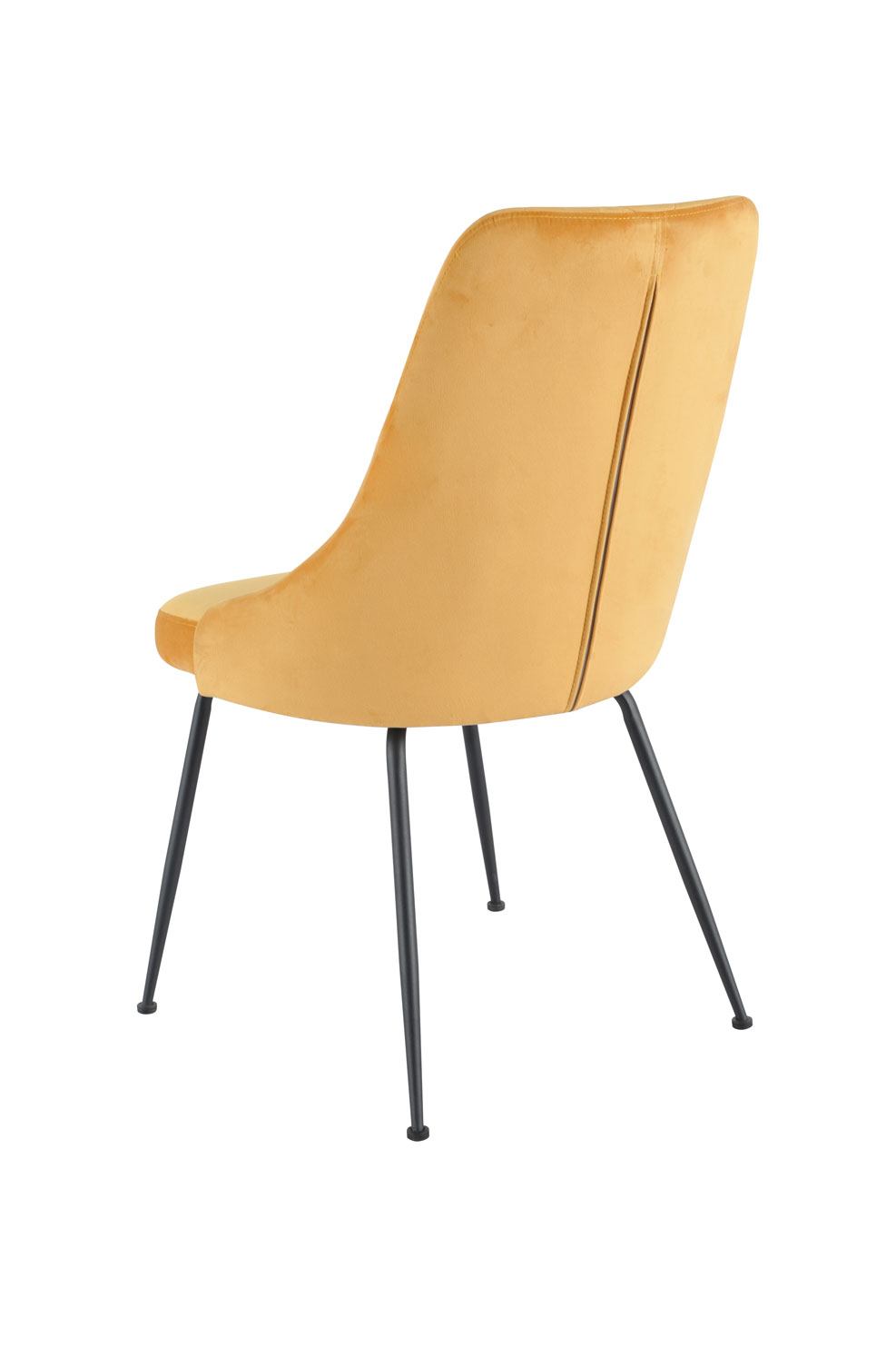 Plumeria Side Chair - Yellow, Black