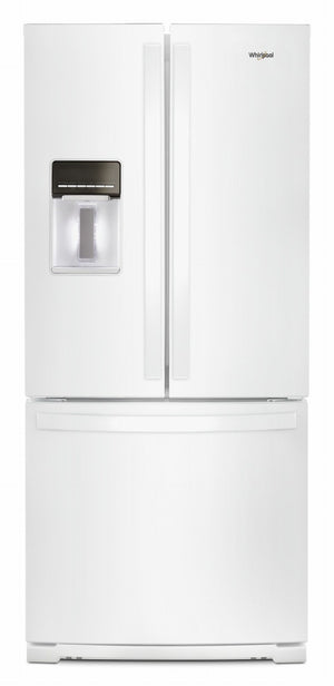 Whirlpool White French Door Refrigerator (20 Cu. Ft.) - WRF560SEHW