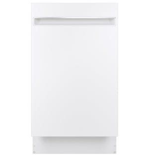 GE Profile Series White 18" Dishwasher- PDT145SGLWW