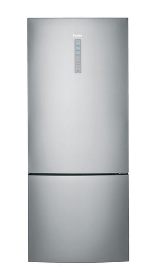 Haier Stainless Steel Bottom Mount Refrigerator (15 Cu. Ft.) - HRB15N3BGS