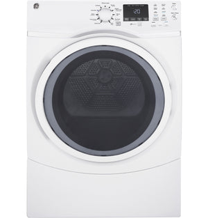 GE White Electric Dryer (7.5 Cu. Ft.) - GFD45ESMMWW