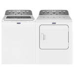 Maytag White Top-Load Washer (5.5 cu. ft.) & Electric Dryer (7.0 cu. ft.) - MVW5430MW/YMED5030MW