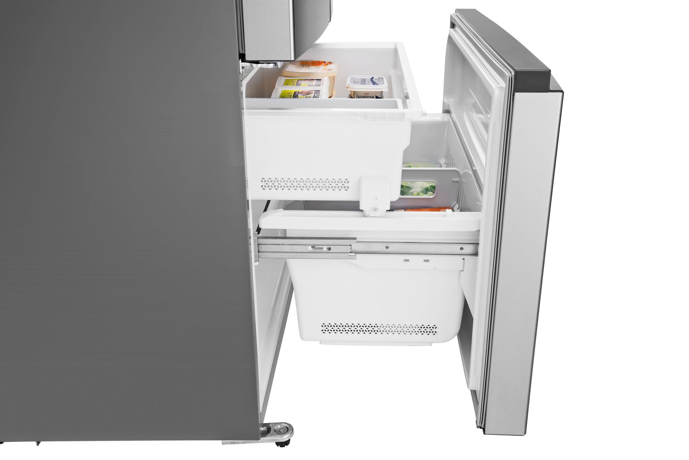 Hisense Stainless Steel Counter-Depth French-Door Refrigerator (21.1 Cu. Ft.) - RF208N6ASE