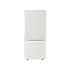 LG White 30" Bottom Mount Refrigerator (22.1 Cu.Ft.) - LRDNS2200W