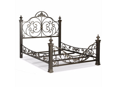 Talon 3-Piece Queen Bed - Gilded Slate