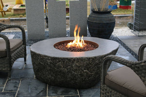 Fiery Vesuvius Fire Table - Natural Gas