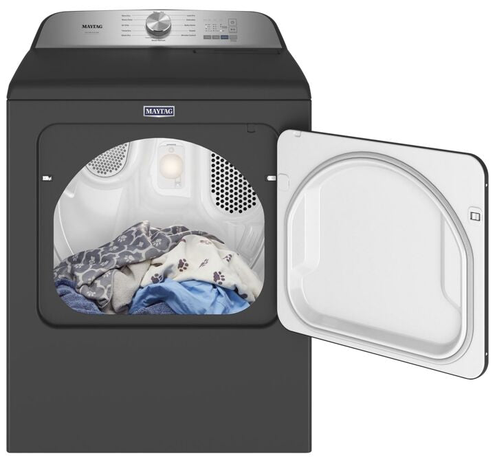 Maytag Volcano Black Electric Dryer with Pet Pro (7.0 cu. ft.) - YMED6500MBK