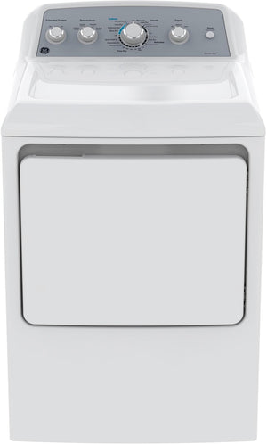 GE White Electric Dryer (7.2 Cu. Ft.) - GTD45EBMKWS