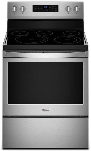 Whirlpool Stainless Steel Freestanding Electric Convection Range (5.3 Cu. Ft.) - YWFE550S0HZ