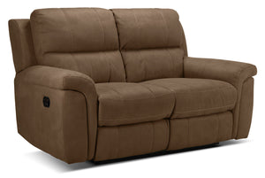 Roarke Reclining Loveseat - Tobacco