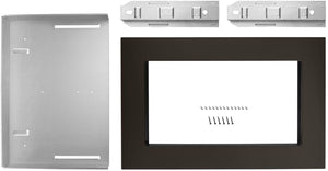 Whirlpool Black Stainless Steel 27" Microwave Trim Kit  - MK2167AV