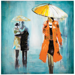 Raincoat Canvas Print (32" X 32")