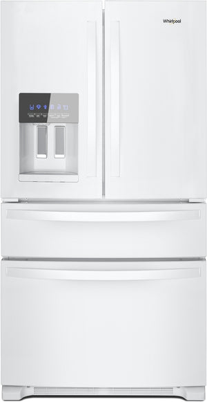 Whirlpool White French Door Refrigerator (25 Cu. Ft.) - WRX735SDHW