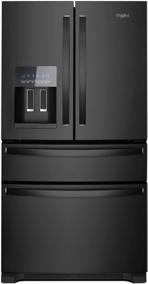 Whirlpool Black French Door Refrigerator (25 Cu. Ft.) - WRX735SDHB