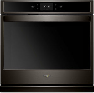 Whirlpool Black Stainless Steel Electric True Convection Wall Oven (4.3 Cu. Ft.) - WOS72EC7HV